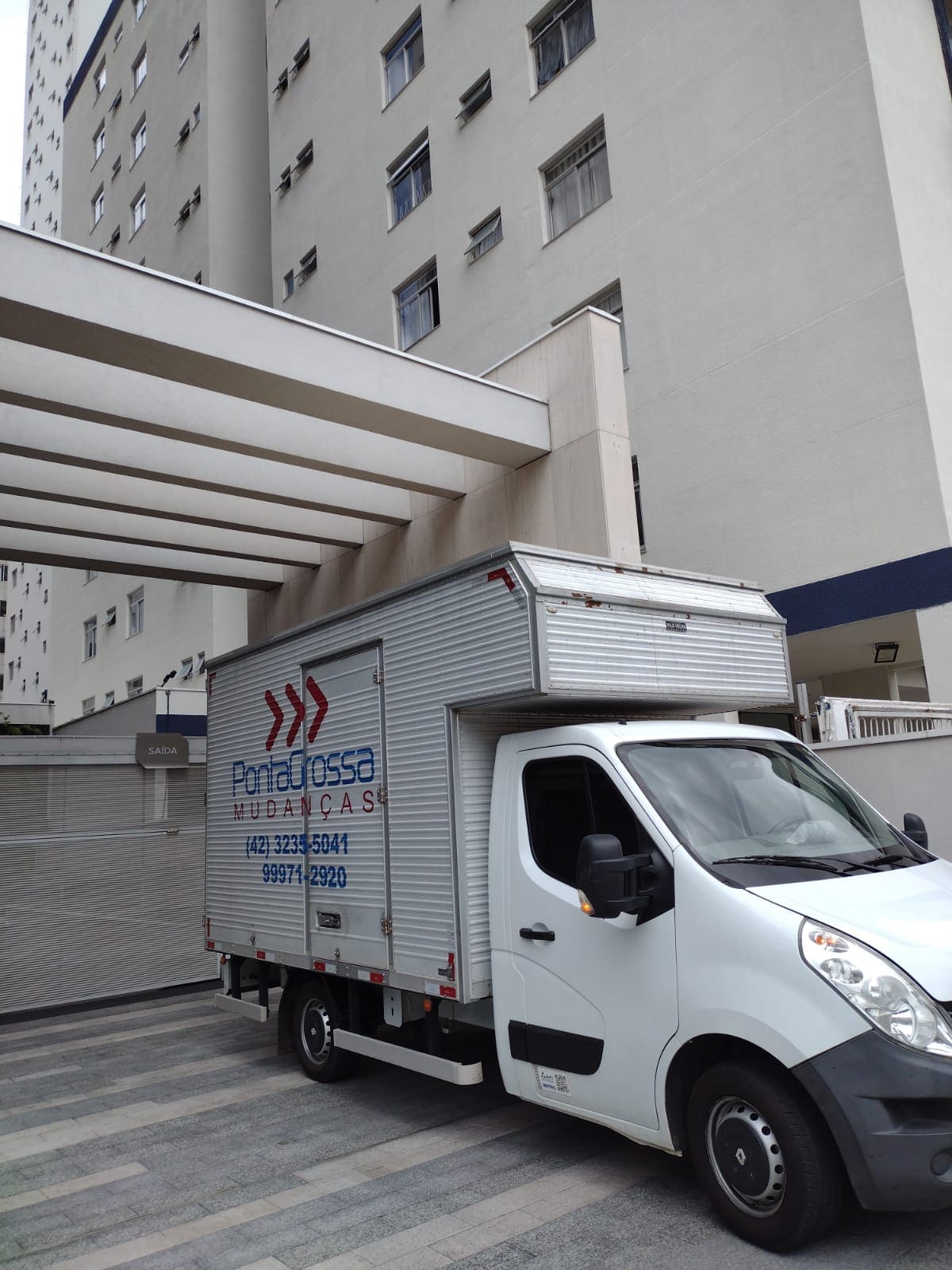 Ponta Grossa Mudanças - 12º trabalho realizado