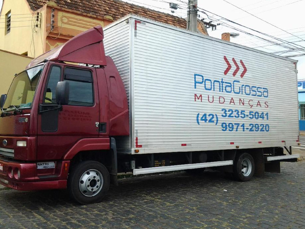 Ponta Grossa Mudanças - 26º trabalho realizado