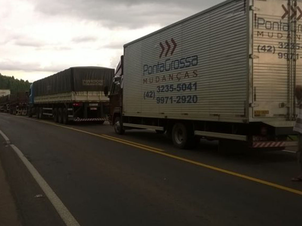 Ponta Grossa Mudanças - 30º trabalho realizado